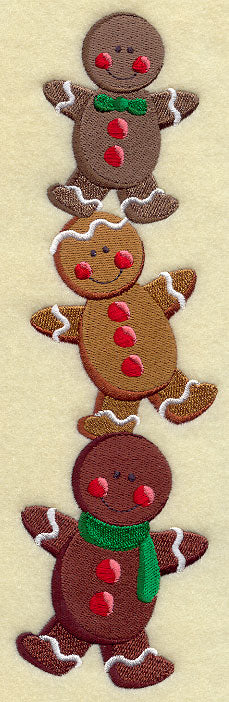 Holly Jolly Gingerbread Stack