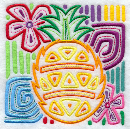 Mola Pineapple Square