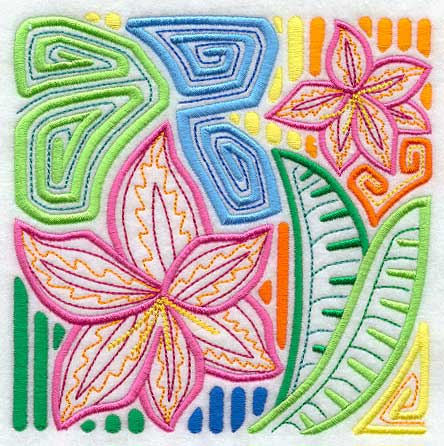 Mola Amaryllis Square