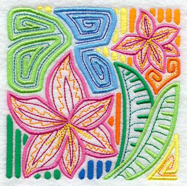 Mola Amaryllis Square