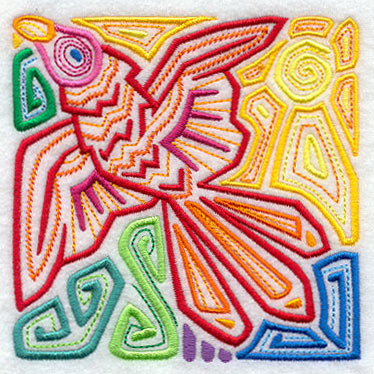 Mola Turkey Vulture Square