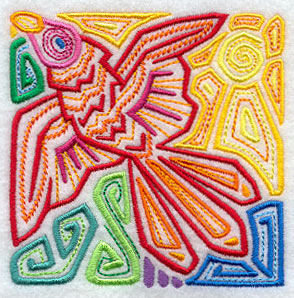 Mola Turkey Vulture Square