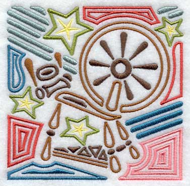 Mola Spinning Wheel Square