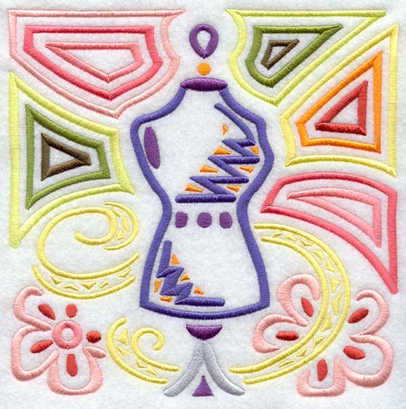 Mola Dress Form Square