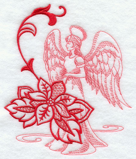 Poinsettia and Angel Echo