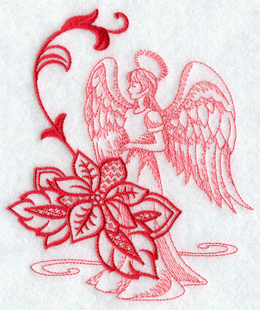 Poinsettia and Angel Echo