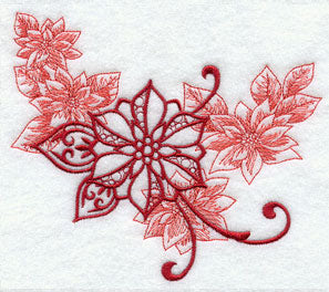 Poinsettia and Flower Echo