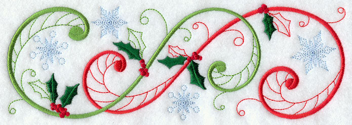 Enchanted Christmas Border