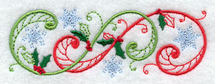 Enchanted Christmas Border