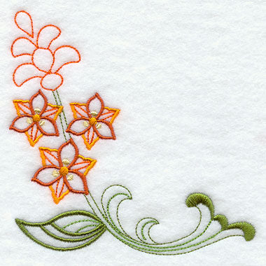 Gladiolus Corner (Vintage)