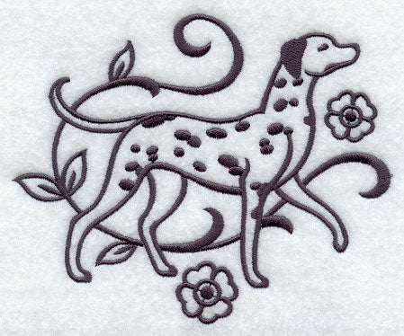 Graceful Dalmatian