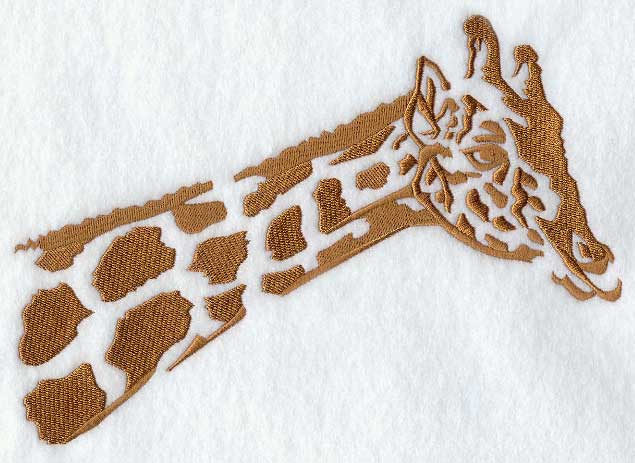 Safari Silhouette Giraffe