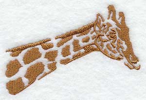 Safari Silhouette Giraffe