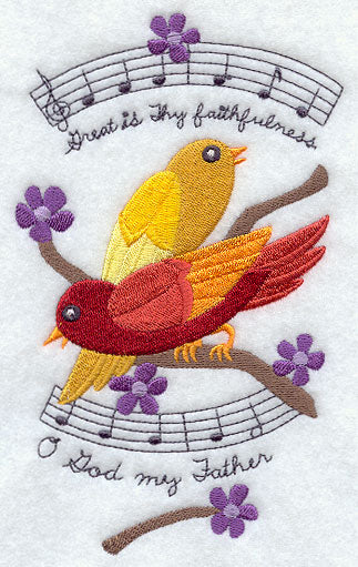 Feathers and Faith - Great Is Thy Faithfulness