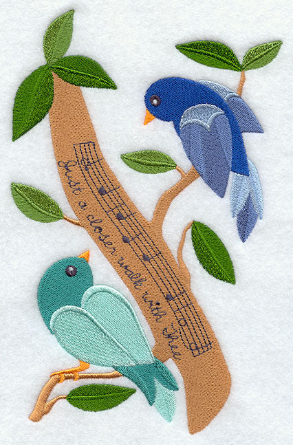 Feathers and Faith - Just a Closer Walk With Thee