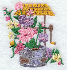 Fashion Flower Wishing Well 2