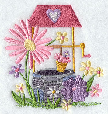 Fashion Flower Wishing Well 3