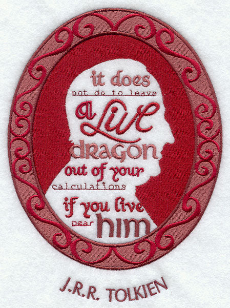 J.R.R. Tolkien Cameo Silhouette