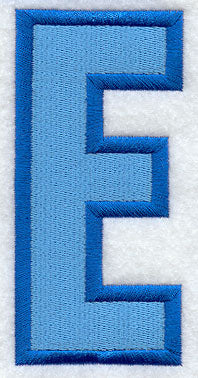 Collegiate Letter E (5 Inch)