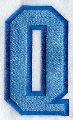 Collegiate Letter Q (5 Inch)