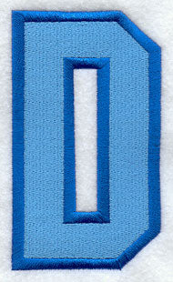 Collegiate Letter D (5 Inch)