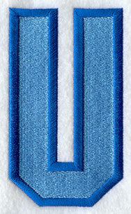 Collegiate Letter U (5 Inch)