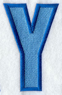 Collegiate Letter Y (5 Inch)