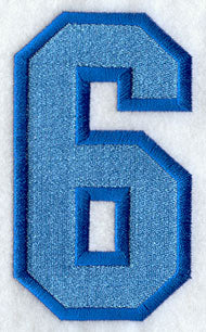 Collegiate Number 6 (5 Inch)
