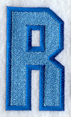 Collegiate Letter R (5 Inch)