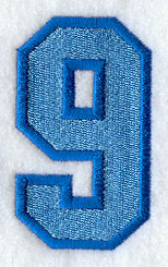 Collegiate Number 9 (5 Inch)