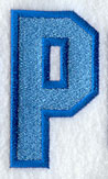Collegiate Letter P (5 Inch)