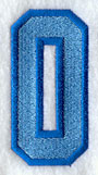 Collegiate Number 0 (5 Inch)