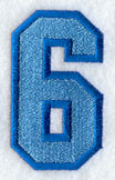 Collegiate Number 6 (5 Inch)