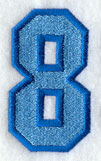 Collegiate Number 8 (5 Inch)