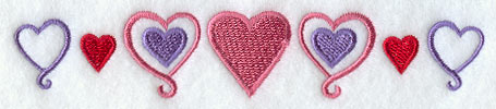Loving Hearts Border
