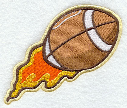 Touchdown! Football and Flames