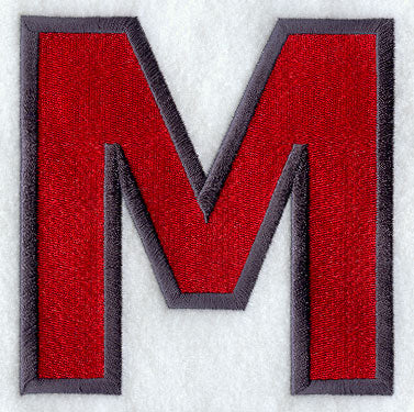 Collegiate Letter Mu (5 Inch)