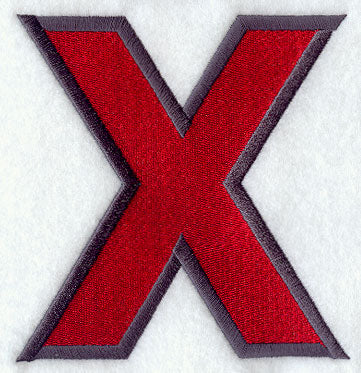 Collegiate Letter Chi (5 Inch)