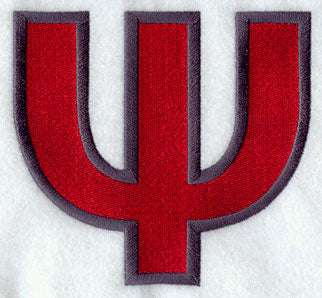 Collegiate Letter Psi (5 Inch)