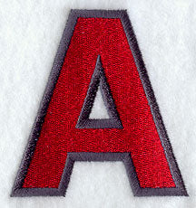 Collegiate Letter Alpha (5 Inch)