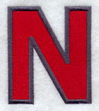 Collegiate Letter Nu (5 Inch)