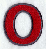 Collegiate Letter Omicron (5 Inch)