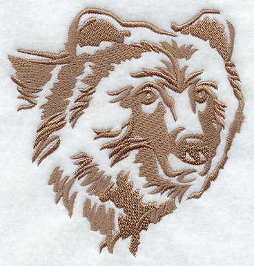 Northwoods Silhouette Grizzly Bear