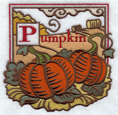 Pumpkin Woodcut