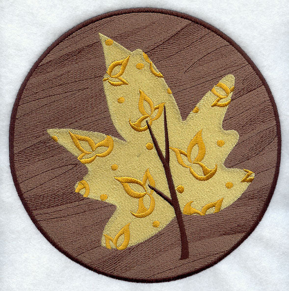 Kaleidoscope Maple Leaf Medallion
