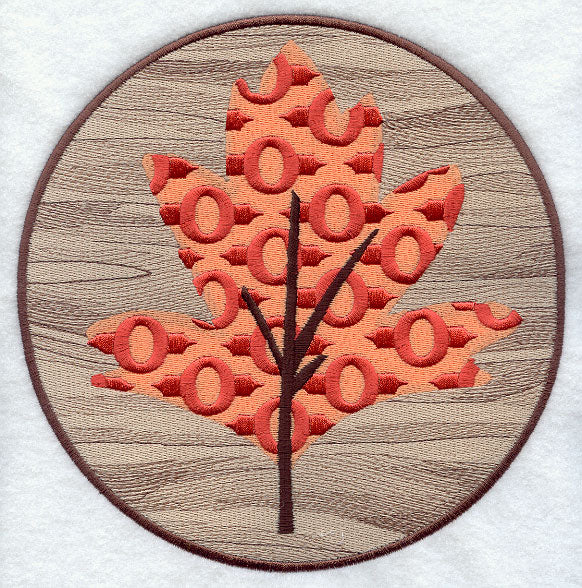 Kaleidoscope Autumn Abundance Leaf Medallion