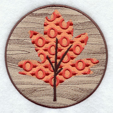 Kaleidoscope Autumn Abundance Leaf Medallion