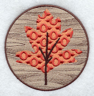 Kaleidoscope Autumn Abundance Leaf Medallion