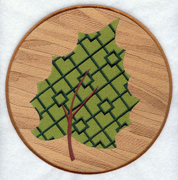 Kaleidoscope Autumn Splendor Leaf Medallion