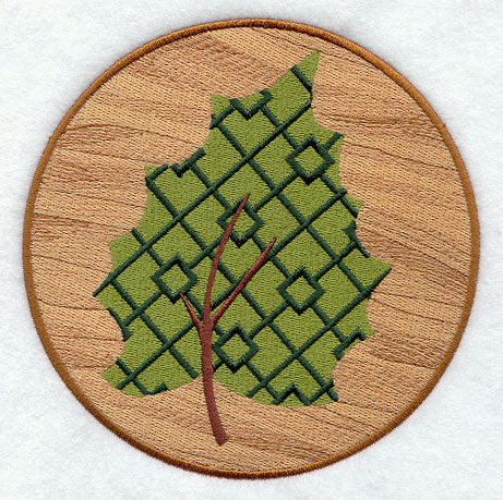 Kaleidoscope Autumn Splendor Leaf Medallion